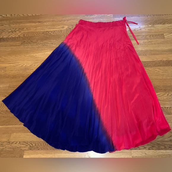 100% silk Ombré 5 pc outfit one size - Picture 6 of 14